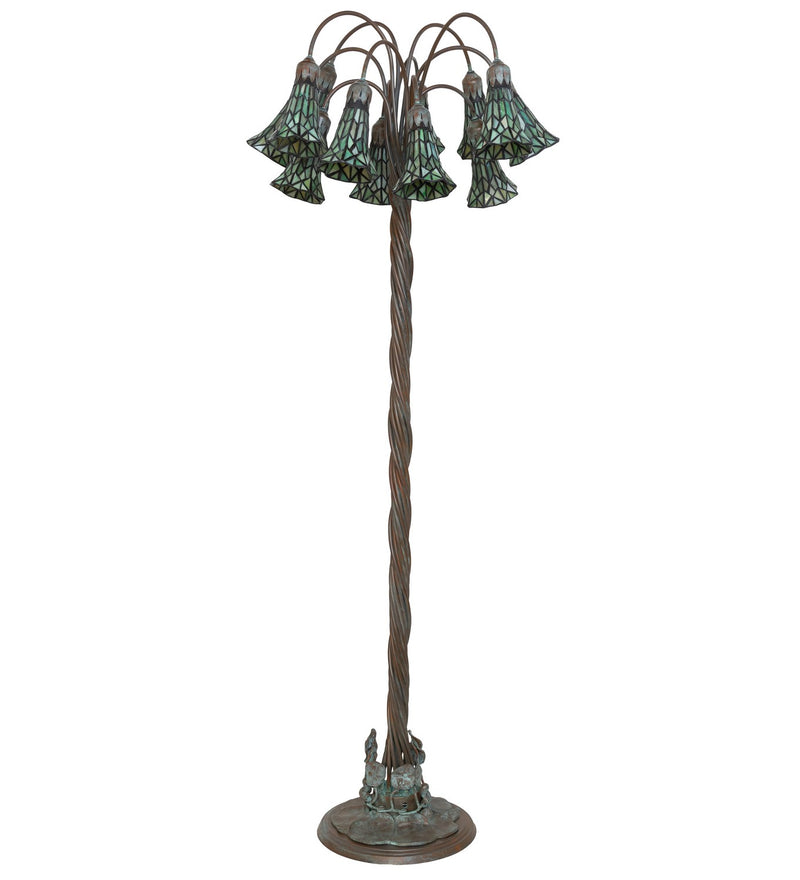 Meyda Tiffany 262126 12 Light Floor Lamp, Bronze