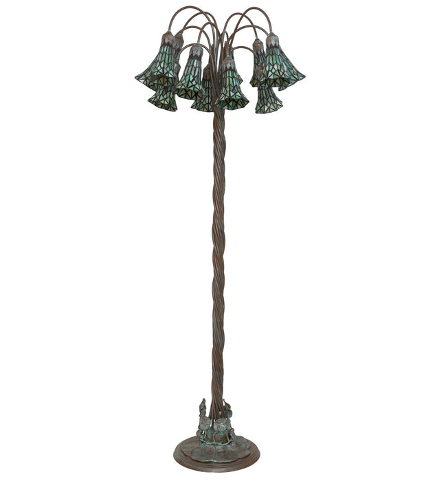 Meyda Tiffany 262126 12 Light Floor Lamp, Bronze