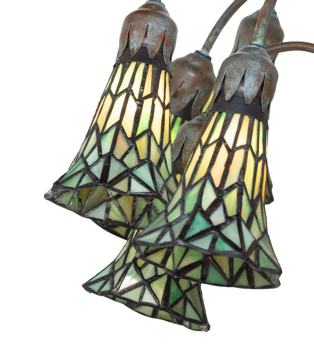 Meyda Tiffany 262126 12 Light Floor Lamp, Bronze