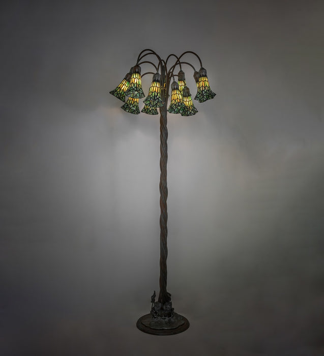 Meyda Tiffany 262126 12 Light Floor Lamp, Bronze