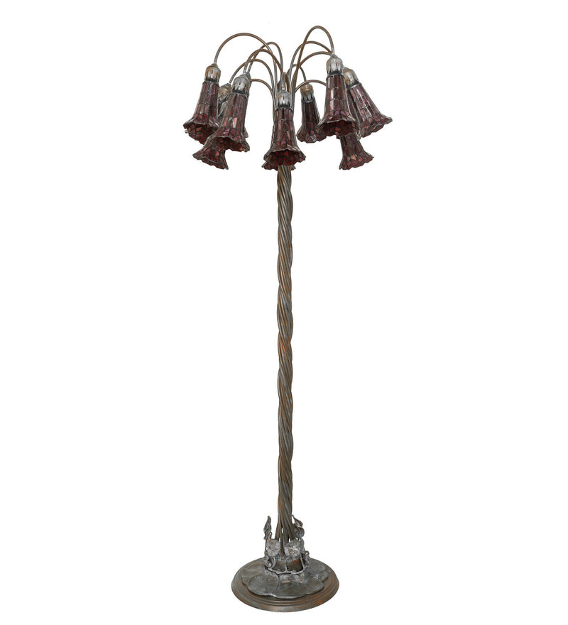 Meyda Tiffany 262129 12 Light Floor Lamp, Bronze
