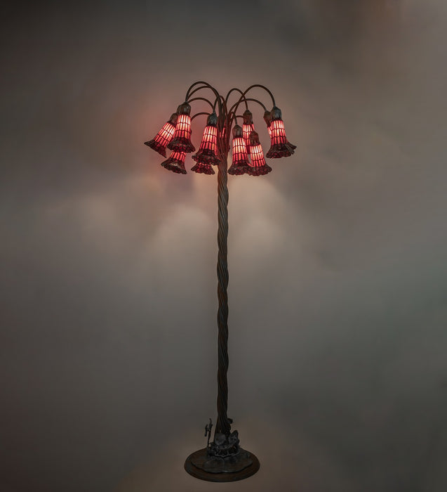 Meyda Tiffany 262129 12 Light Floor Lamp, Bronze