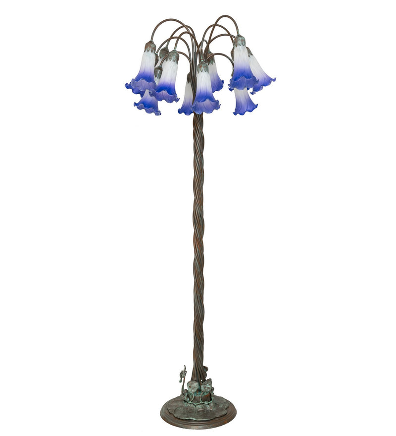 Meyda Tiffany 262131 12 Light Floor Lamp, Bronze