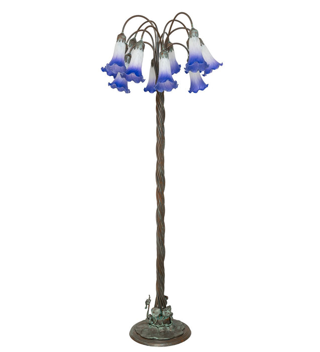 Meyda Tiffany 262131 12 Light Floor Lamp, Bronze