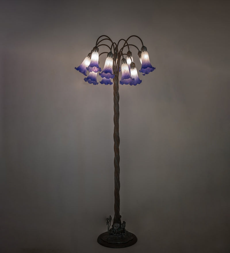 Meyda Tiffany 262131 12 Light Floor Lamp, Bronze
