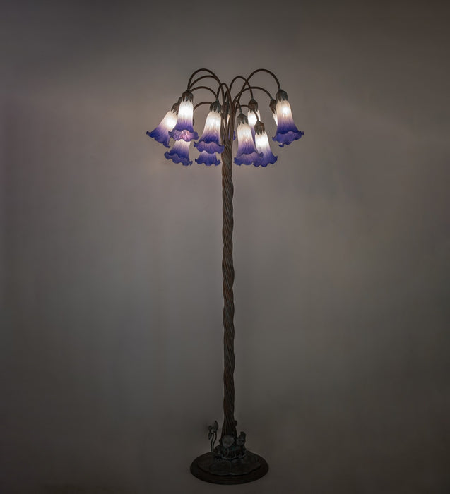 Meyda Tiffany 262131 12 Light Floor Lamp, Bronze