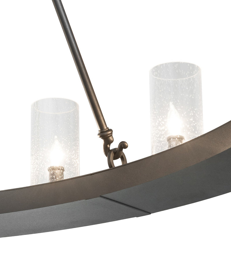 Meyda Tiffany 266803 20 Light Chandelier, Charred Iron