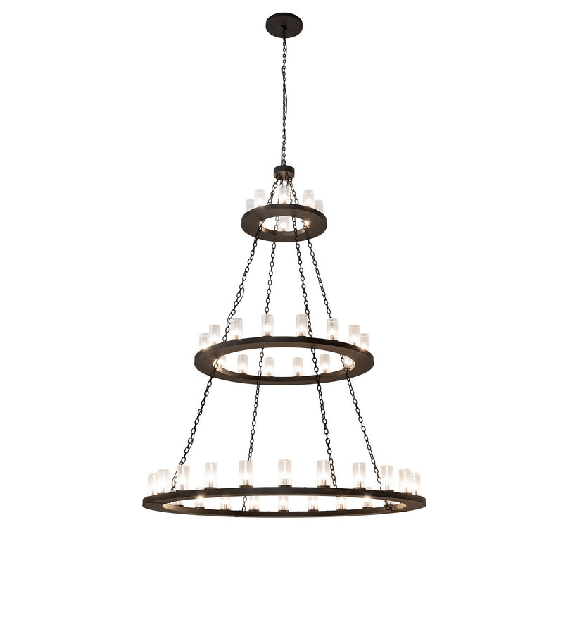 Meyda Tiffany 267293 LED Chandelier, Oil Rubbed Bronze