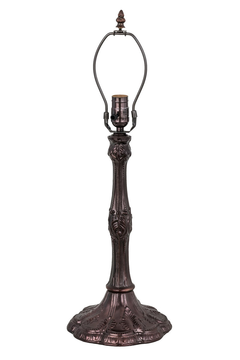Meyda Tiffany 267683 One Light Table Lamp, Mahogany Bronze
