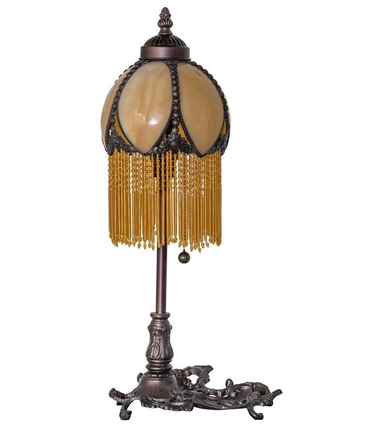 Meyda Tiffany 267764 One Light Vanity Tray, Mahogany Bronze