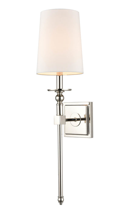 Millennium 6971-PN One Light Wall Sconce, Polished Nickel