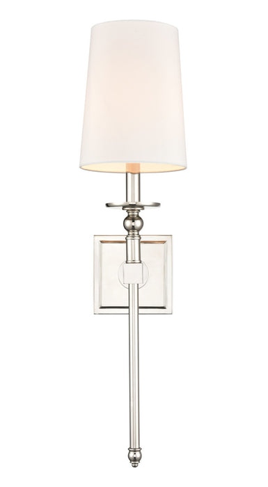 Millennium 6971-PN One Light Wall Sconce, Polished Nickel