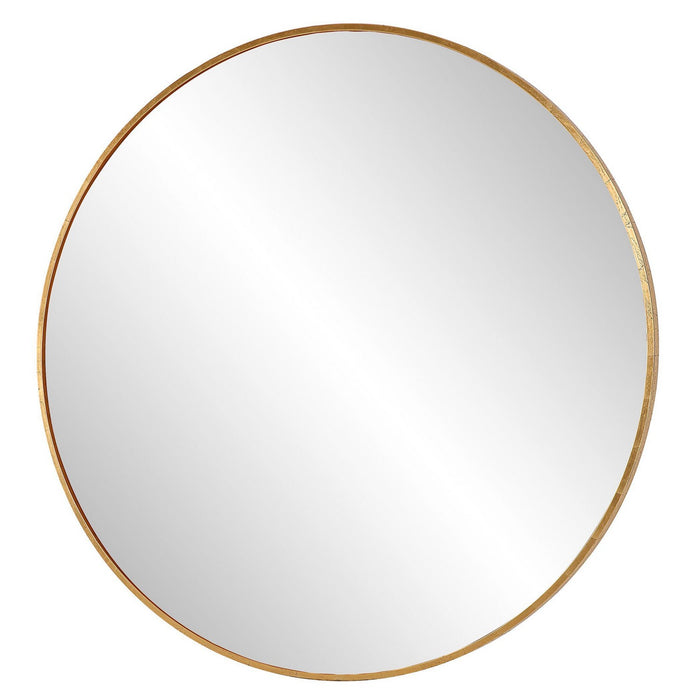 Uttermost 09928 Mirror, Antiqued Gold Leaf