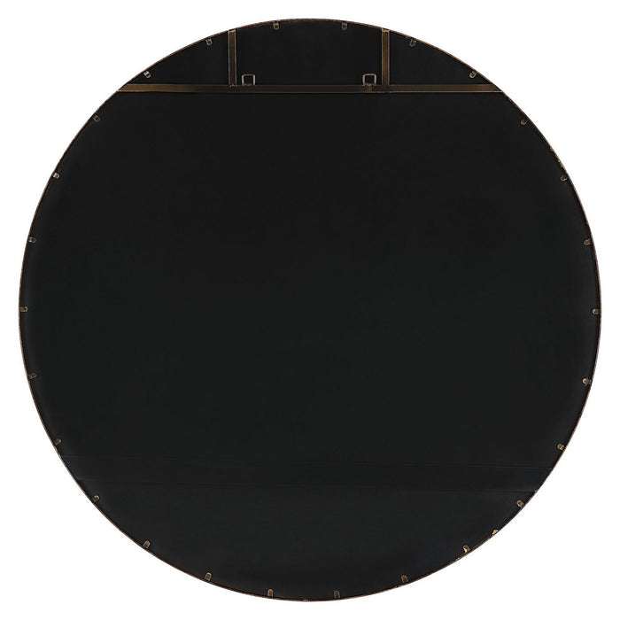 Uttermost 09928 Mirror, Antiqued Gold Leaf