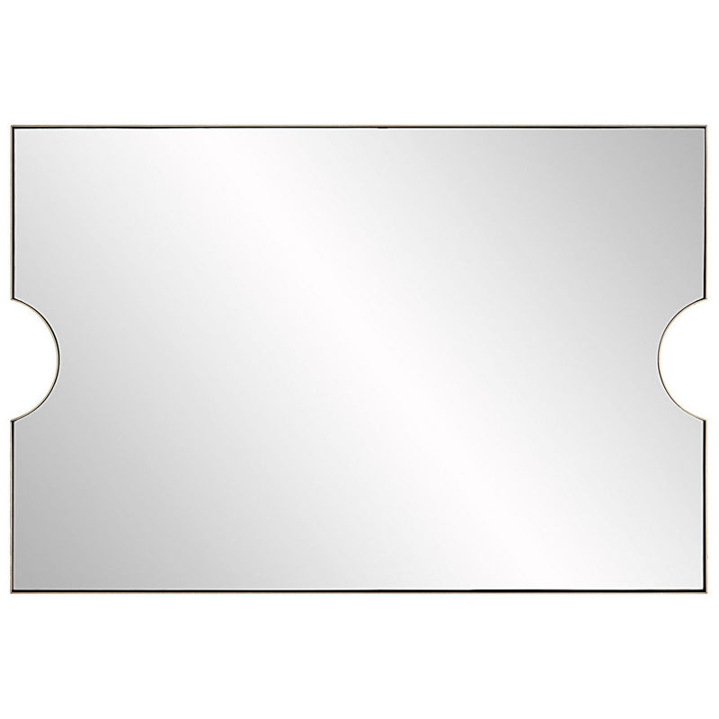 Uttermost 09933 Mirror, Metallic Gold Leaf