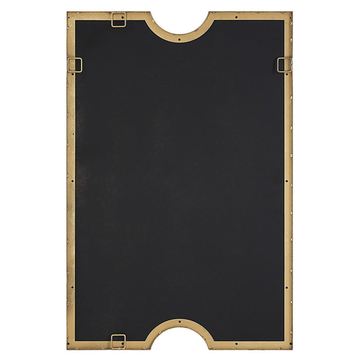 Uttermost 09933 Mirror, Metallic Gold Leaf