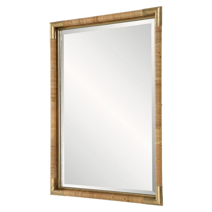Uttermost 09934 Mirror, Antiqued Gold