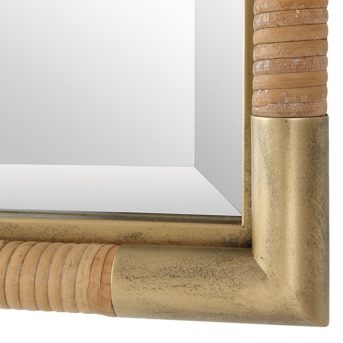 Uttermost 09934 Mirror, Antiqued Gold