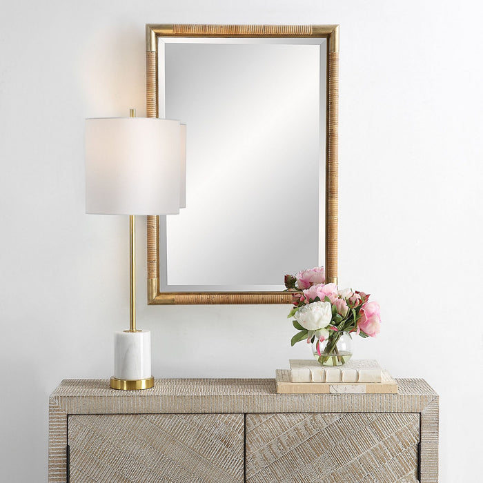 Uttermost 09934 Mirror, Antiqued Gold