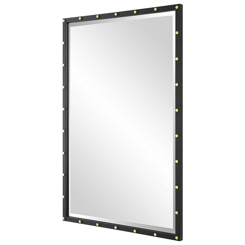 Uttermost 09935 Mirror, Matte Black