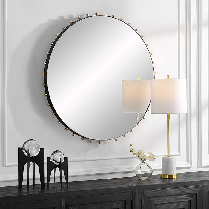 Uttermost 09936 Mirror, Matte Black