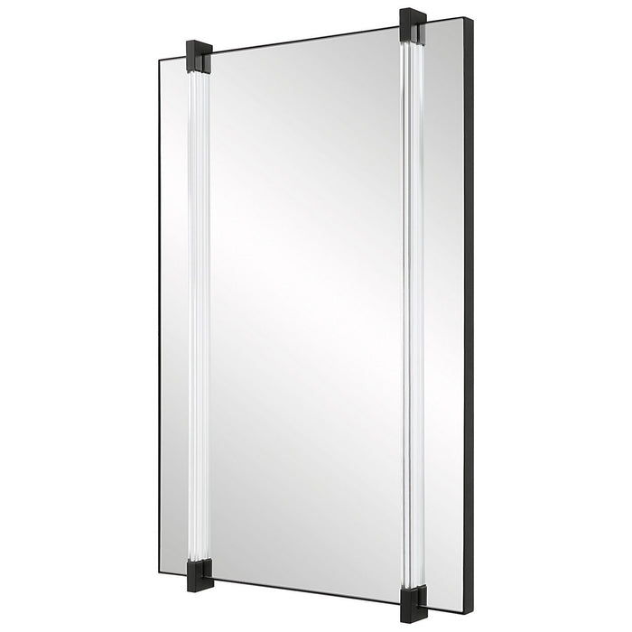 Uttermost 09937 Mirror, Matte Black