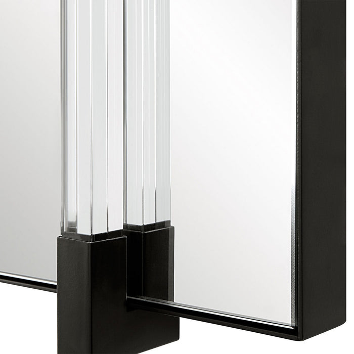 Uttermost 09937 Mirror, Matte Black