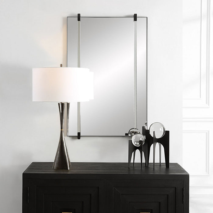 Uttermost 09937 Mirror, Matte Black