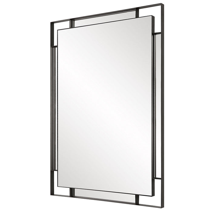 Uttermost 09938 Mirror, Matte Black