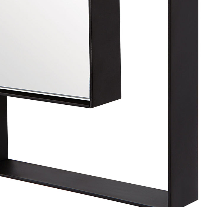 Uttermost 09938 Mirror, Matte Black