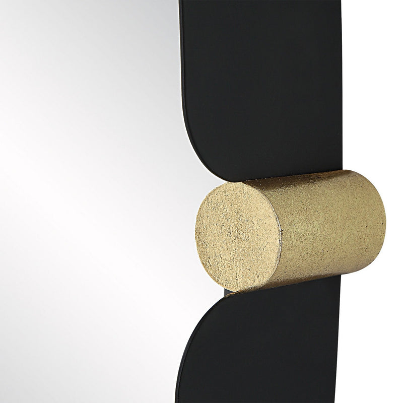 Uttermost 09939 Mirror, Matte Black