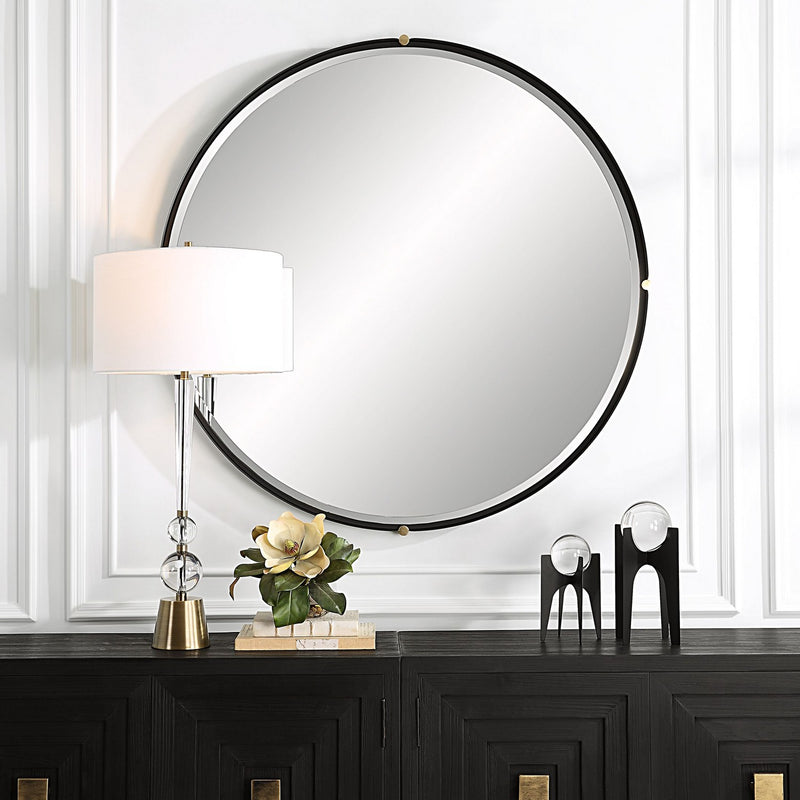 Uttermost 09939 Mirror, Matte Black