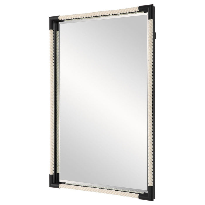Uttermost 09942 Mirror, Matte Black