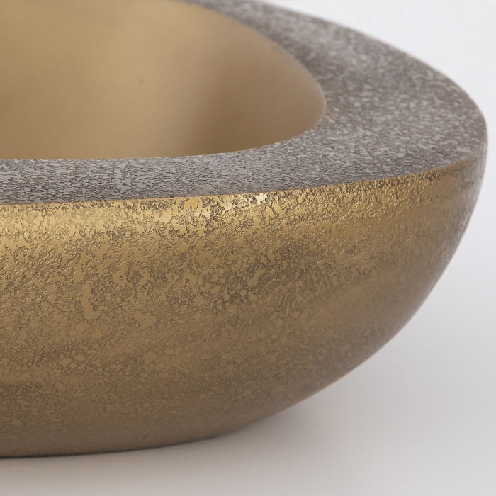 Uttermost 18081 Bowls, Set Of 2, Antique Brass