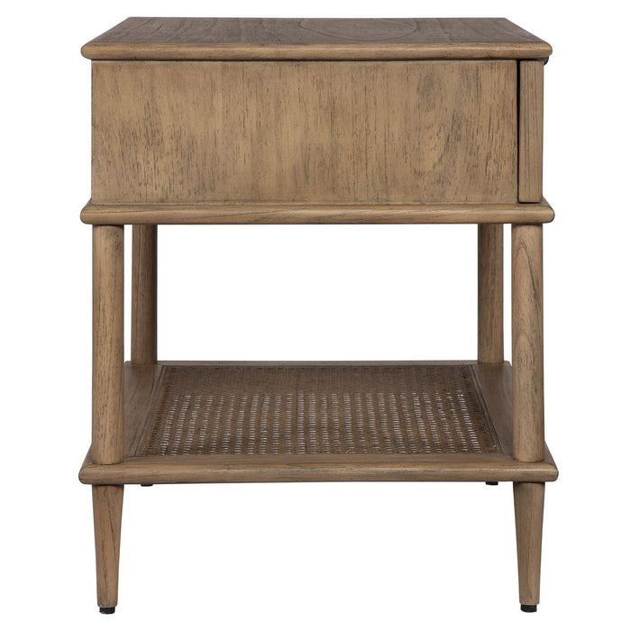 Uttermost 22917 Side Table, Dark Gunmetal