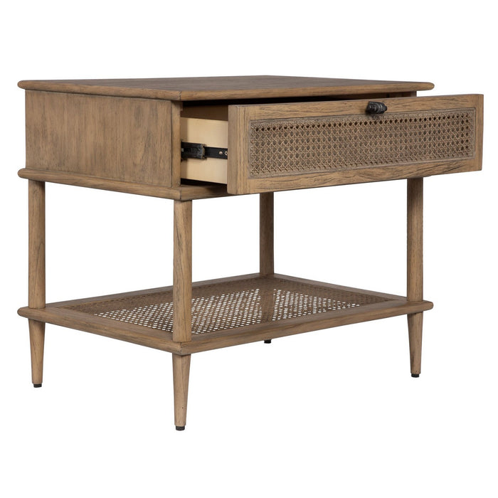 Uttermost 22917 Side Table, Dark Gunmetal