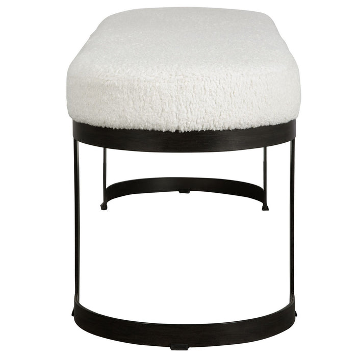 Uttermost 23817 Bench, Matte Black