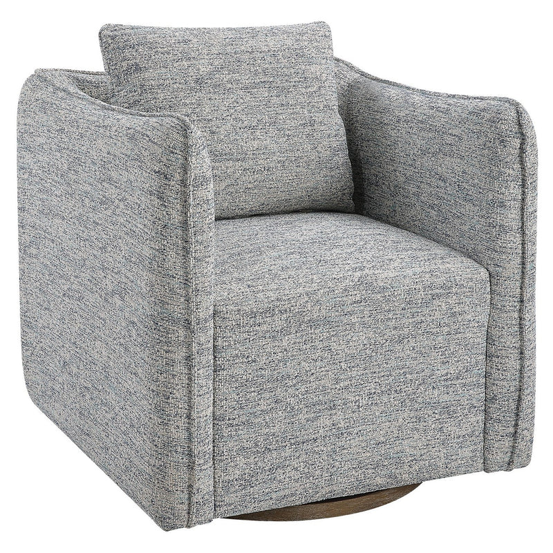 Uttermost 23820 Chair, Weathered Gray Stain