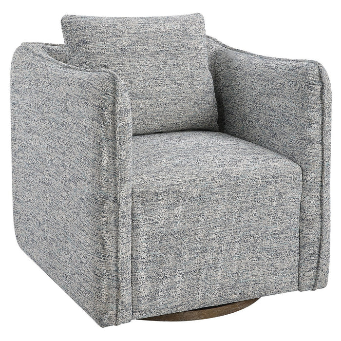 Uttermost 23820 Chair, Weathered Gray Stain