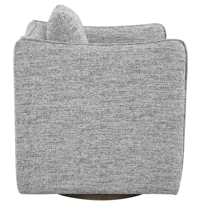 Uttermost 23820 Chair, Weathered Gray Stain