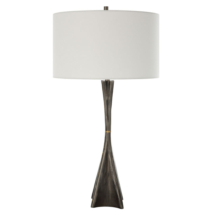Uttermost 30227 One Light Table Lamp, Brass