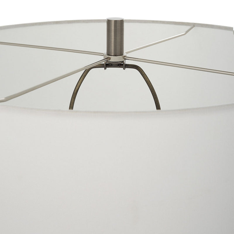 Uttermost 30227 One Light Table Lamp, Brass