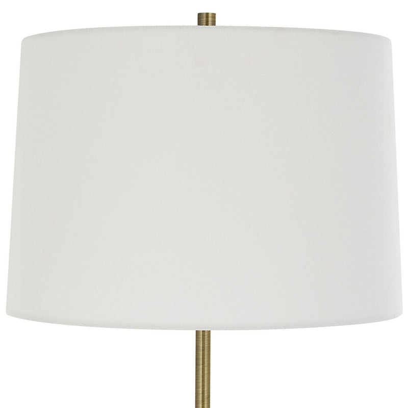 Uttermost 30235 One Light Table Lamp, Antiqued Brass