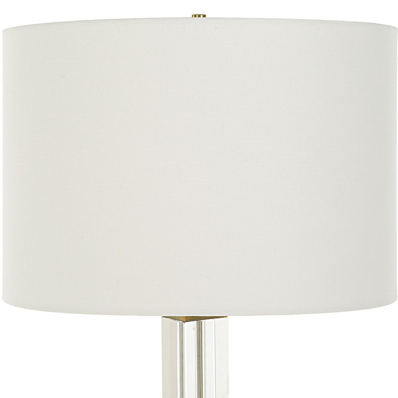 Uttermost 30237 One Light Table Lamp, Antique Brass
