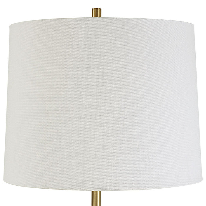 Uttermost 30241-1 One Light Buffet Lamp, Antiqued Brass