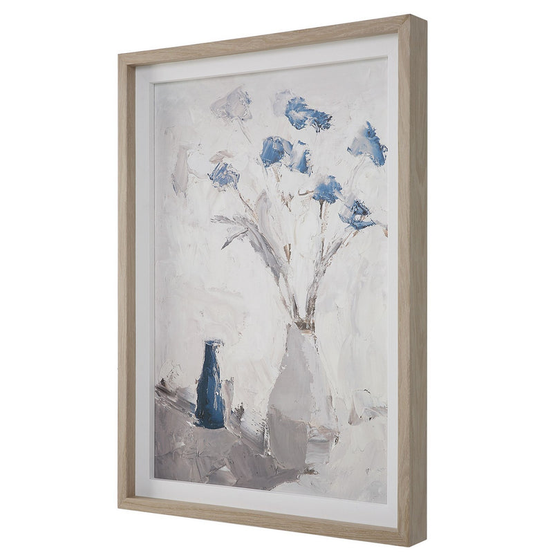 Uttermost 32287 Print, Blue, Gray And Natural