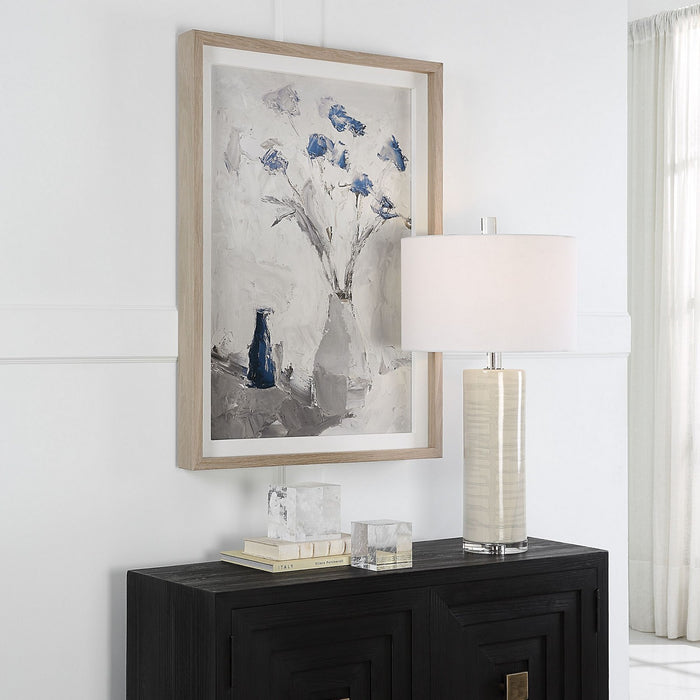 Uttermost 32287 Print, Blue, Gray And Natural