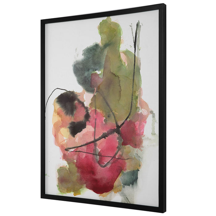 Uttermost 32289 Art Print, Black Wood