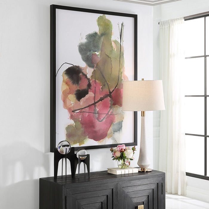 Uttermost 32289 Art Print, Black Wood