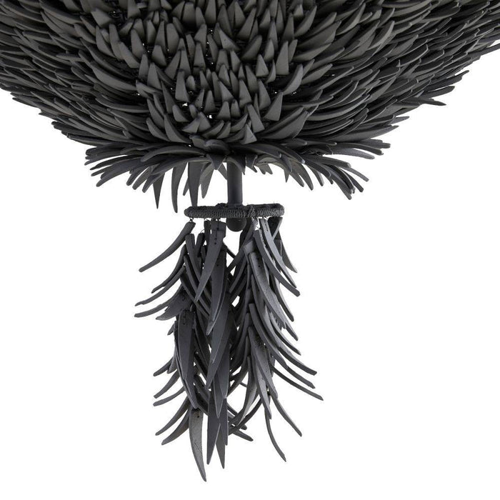 Arteriors 85036 Chandelier, Matte Blue Gray